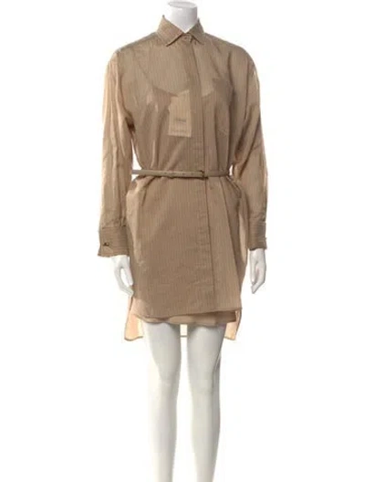 Pre-owned Max Mara Knee-length Dress W/ Tags In Neutral