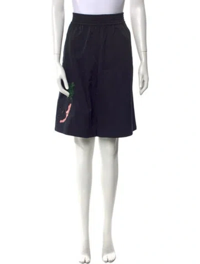 Pre-owned Max Mara Knee-length Shorts In Black