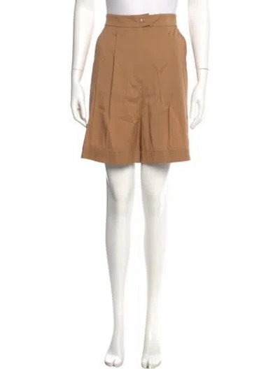Pre-owned Max Mara Knee-length Shorts In Brown