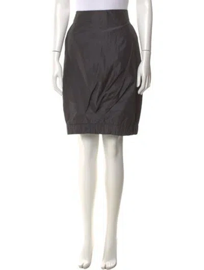 Pre-owned Max Mara Knee-length Skirt In Black