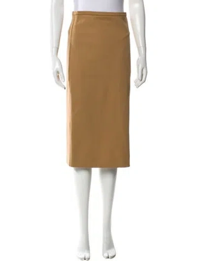 Pre-owned Max Mara Knee-length Skirt In Blue