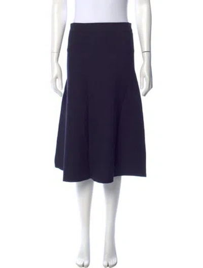 Pre-owned Max Mara Knee-length Skirt In Blue
