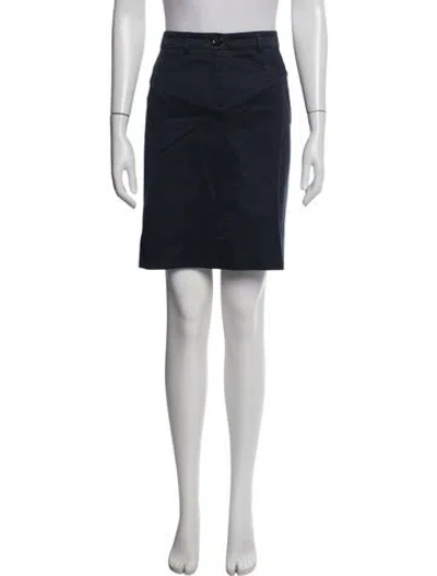 Pre-owned Max Mara Knee-length Skirt In Blue