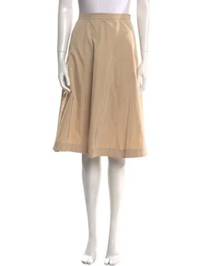 Pre-owned Max Mara Knee-length Skirt In Brown