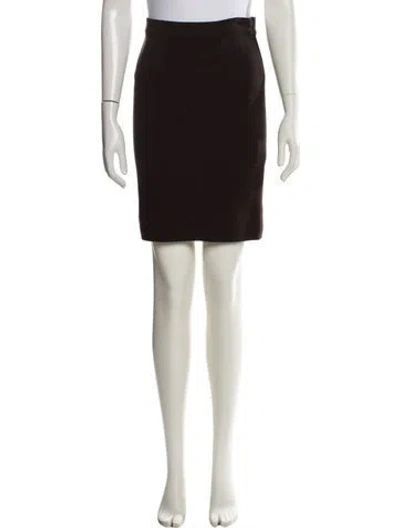 Pre-owned Max Mara Knee-length Skirt In Brown