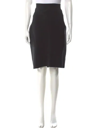 Pre-owned Max Mara Knee-length Skirt In Gray