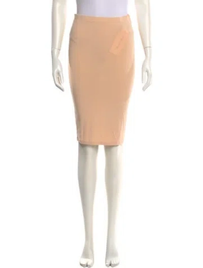 Pre-owned Max Mara Knee-length Skirt In Neutral