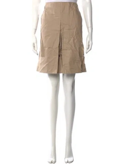 Pre-owned Max Mara Knee-length Skirt W/ Tags In Neutral