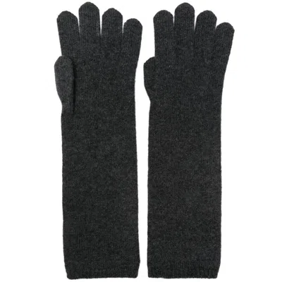 Max Mara Gloves In Grey