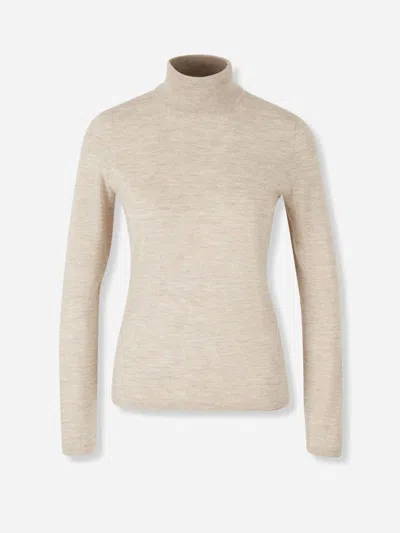 Max Mara Knit Jersey In Sand