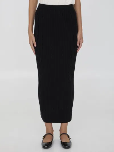 MAX MARA KNIT PENCIL SKIRT