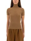 Max Mara Knit Top "afa1234" In Brown
