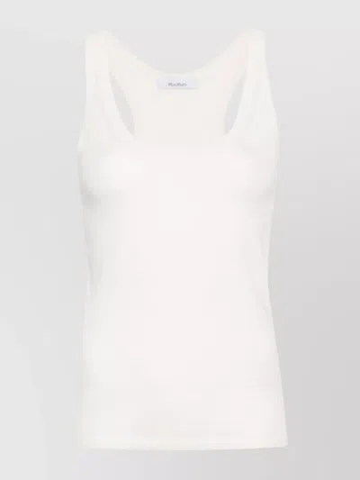 Max Mara Knitted Cashmere Tank Top With Racerback