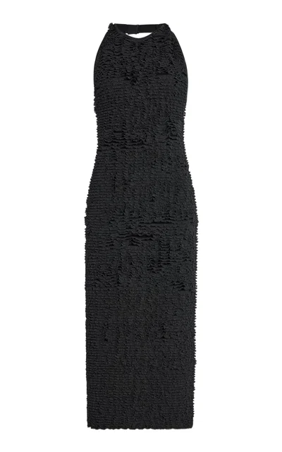 Max Mara Knitted Dress In Black