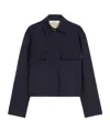 Max Mara Knitted Jacket In Black