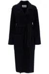 Max Mara Cappot-giacc.in Maglia In Blue