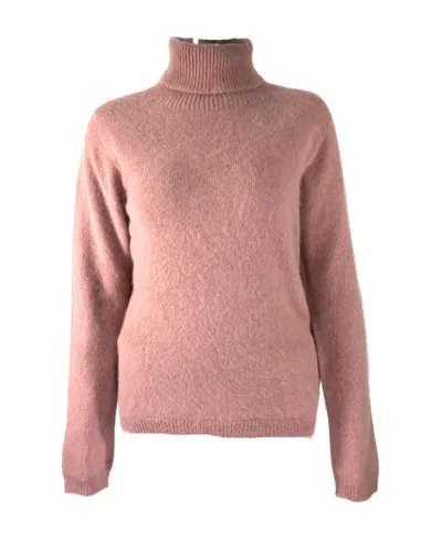 Max Mara Knitted Sweater In Pink