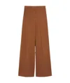 Max Mara Knitted Trousers In Brown