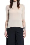 Max Mara Maglione A Collo Alto A Maniche Corte Cecina