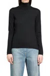 Max Mara Cashmere Turtleneck Sweater In Black