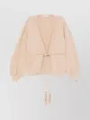 Max Mara Tiberio Belted Virgin Wool Cardigan