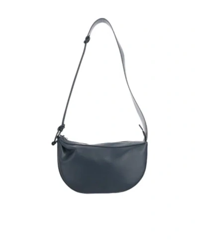 Max Mara Knotted Shoulder Bag In Black