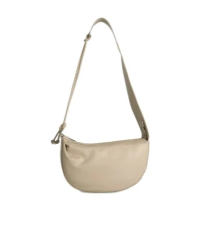 Max Mara Knotted Shoulder Bag In Brown