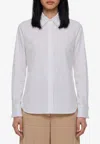 Max Mara Camicia Knut In Cotone In White