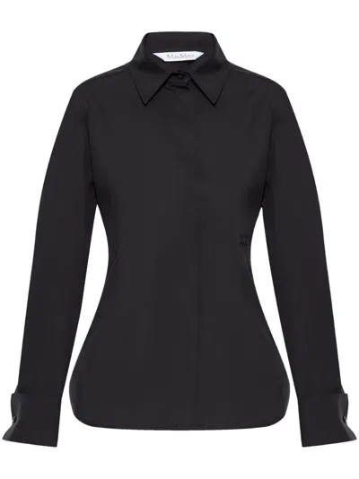 Max Mara Knut Shirt In Black