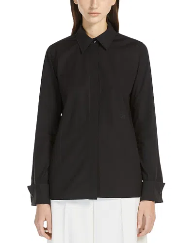 Max Mara Knut Shirt In Black