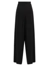 Max Mara Maxmara Women 2421136041600 - Pantalone Largo In Cady In Black