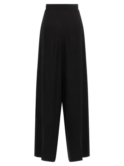 Max Mara Laccato Pants Black