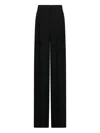 Max Mara Laccato Trousers In Black