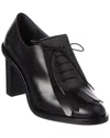Max Mara Lace-up Leather Pump