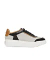 Max Mara Urban Suede Sneakers In White