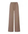 Max Mara Drawstring Track Pants In Brown