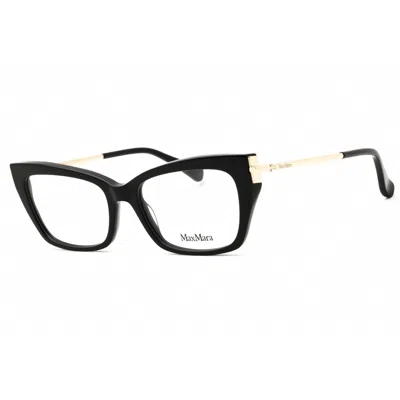 Max Mara Ladies Black Cat Eye Eyeglass Frames Mm5137 In Multi
