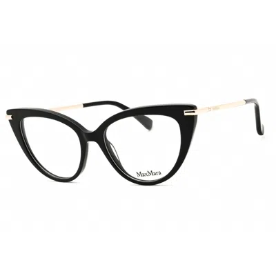 Max Mara Ladies Black Cat Eye Eyeglass Frames Mm5145 In Multi