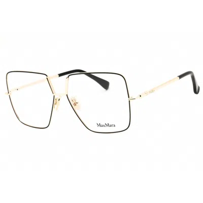 Max Mara Ladies Black Oversized Eyeglass Frames Mm5120