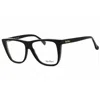 Max Mara Ladies Black Rectangular Eyeglass Frames Mm5096