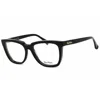 Max Mara Ladies Black Rectangular Eyeglass Frames Mm5115