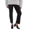 Max Mara Ladies Black Umanita Merino Wool Blend Trousers In Black