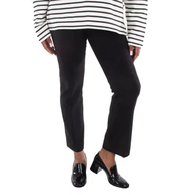 Max Mara Ladies Black Umanita Merino Wool Blend Trousers