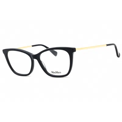 Max Mara Ladies Blue Rectangular Eyeglass Frames Mm5009