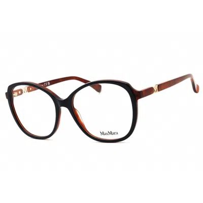 Max Mara Ladies Blue Round Eyeglass Frames Mm5052
