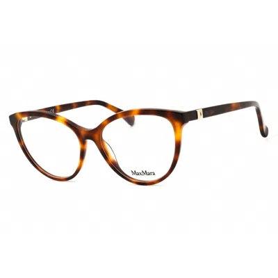 Max Mara Ladies Brown Cat Eye Eyeglass Frames Mm5024