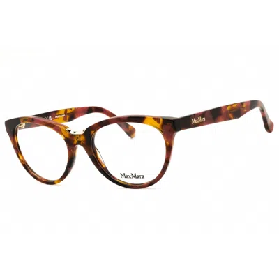 Max Mara Ladies Brown Cat Eye Eyeglass Frames Mm5132