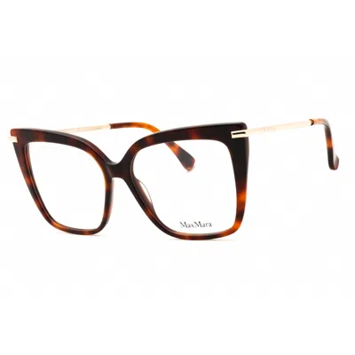 Max Mara Ladies Brown Cat Eye Eyeglass Frames Mm5144