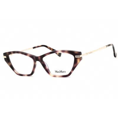 Max Mara Ladies Brown Cat Eye Eyeglass Frames Mm5176
