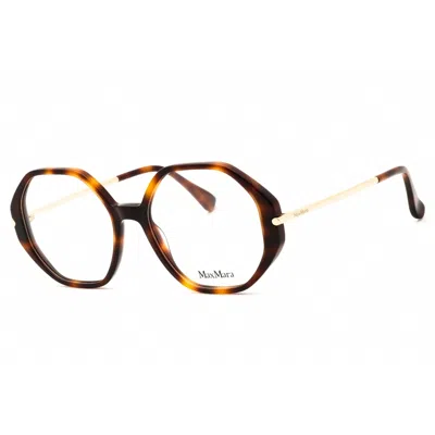 Max Mara Ladies Brown Round Eyeglass Frames Mm5005